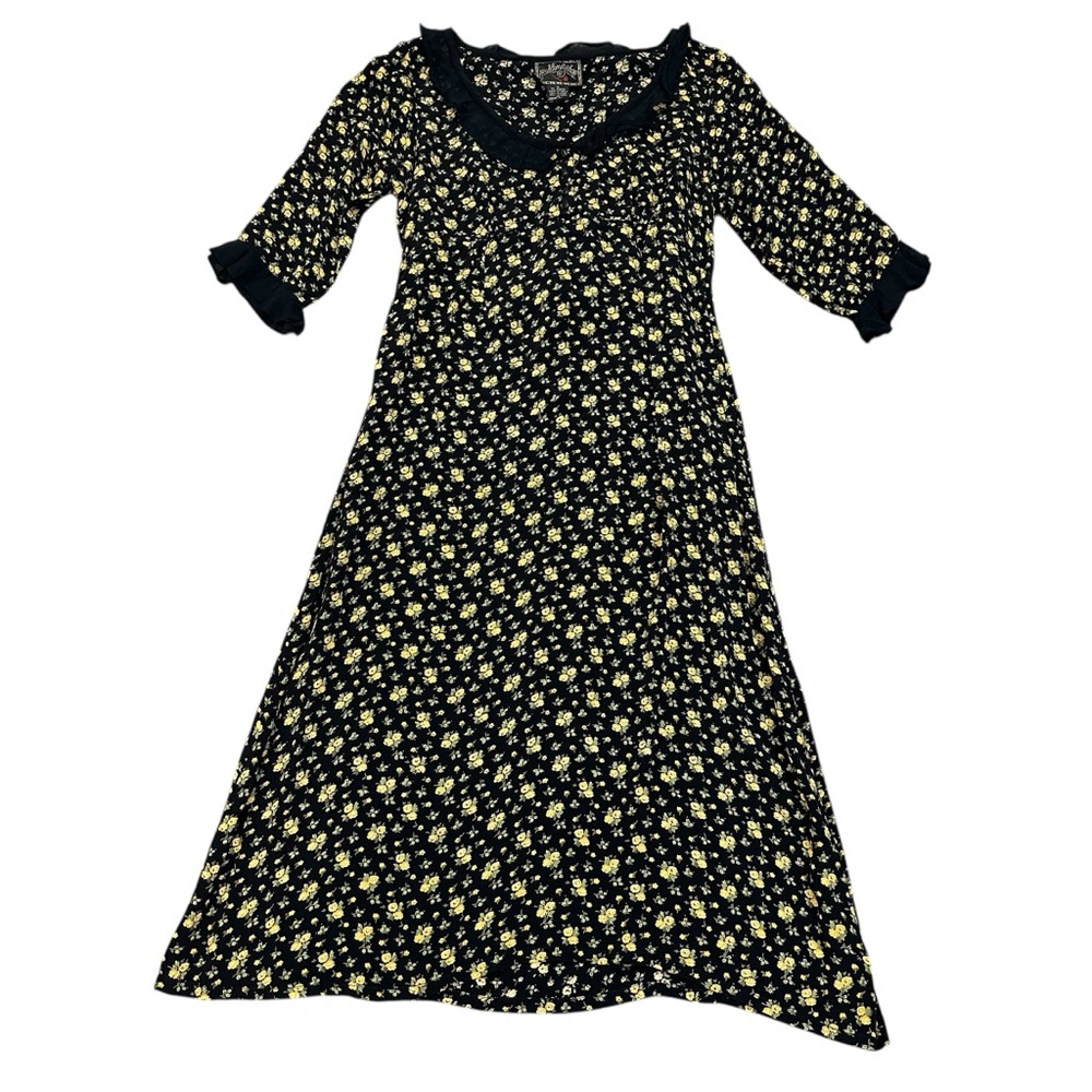 Vintage Pudding Shop Floral Cottagecore Dress Women's Size 3 / Small